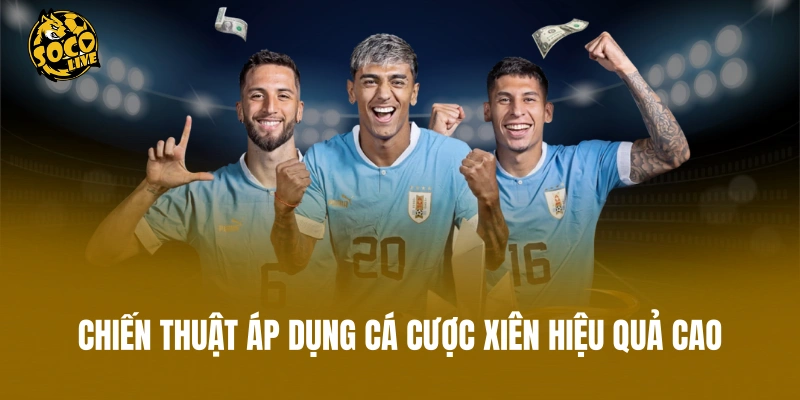 Chiến thuật áp dụng cá cược xiên hiệu quả cao